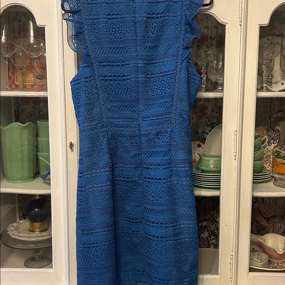 J. Crew Lace Cap Sleeve Dress